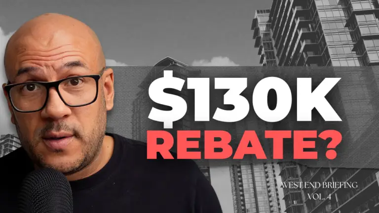 The $130K Rebate, the 10% Drop, and Why the Government Should Start Building Homes Again
